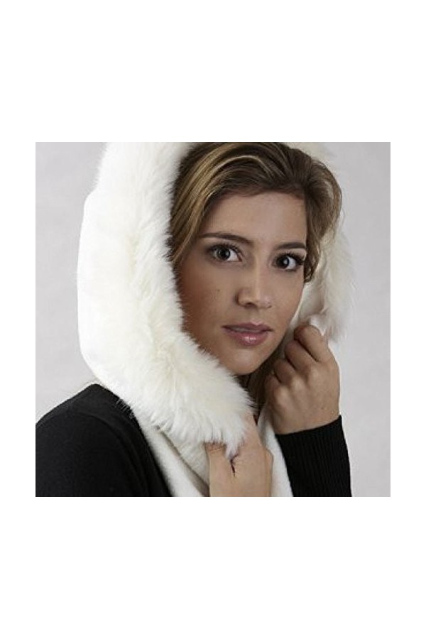 Echarpe a Capuche Lumia Gebeana foulard pour femme coiffe taille unique - marron fonce 