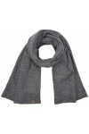 Barts Sintra Scarf Echarpe, Gris Dark Heather 0019 , Unique Taille Fabricant: UNI Femme