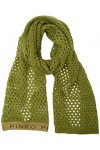 Pinko Soledad Écharpe Filet Misto Alp, SE0_Verde/V.Militaire, Taille Unique Femme