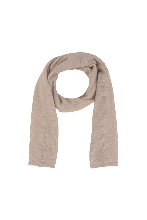 LES POULETTES - Echarpe 100% Cachemire 4 Fils 172 cm x 29cm Classics - Bleu Navy