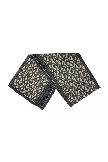 Michael Michael Kors Écharpe jacquard logo métallique pour femme B 539008C-001 /G, taille unique, B 539008c-001 /G, taille u