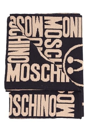 Sciarpa Donna Moschino nero/ beige C24MO25 30623 M2966 NERO