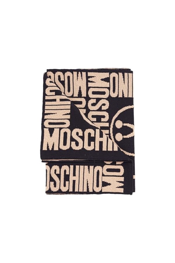 Sciarpa Donna Moschino nero/ beige C24MO25 30623 M2966 NERO