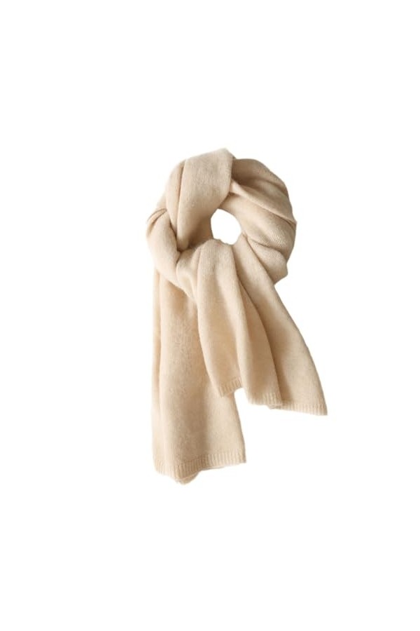TZUFA Écharpe polyvalente en tricot de cachemire pour femmes automne hiver