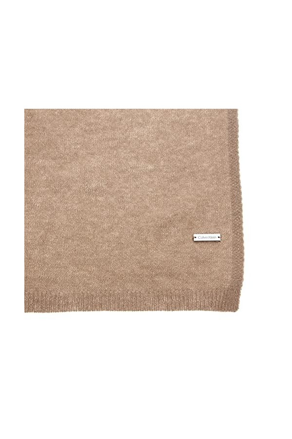 Calvin Klein Cashmere Knits Scarf Cement