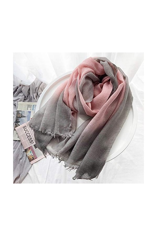 Design Femmes Mode Laine Écharpe Rouge Jaune Dames Hiver Chaud Doux Châles Wraps Foulards Unisexe Couleur : B B b 