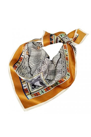 YWSZJ Écharpe à Petite Place française Accessoires for Femmes écharpe en Soie dété Color : A, Size : One Size 