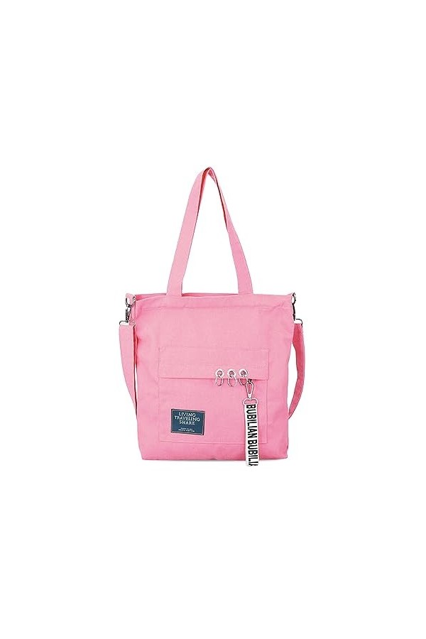 Sozakka Sac Fourre-tout en Velours Côtelé, Tote Bag Femme Chic, Sac Fourre Tout Bandouliere Toile, Sac Cabas Femme Tissu avec