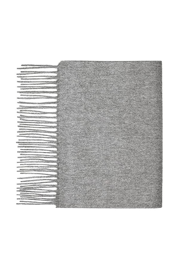 JKHN Écharpe À Franges pour Femmes De Couleur Pure Écharpe 100% Pure Cachemire Écharpe Châle De Luxe Hiver Doux Et Chaud-C||1