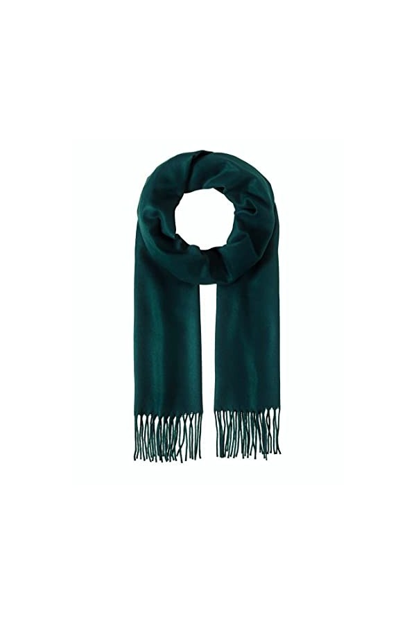 Echarpe Cachemire et Laine - Homme Femme Touché Soyeux Couleur Uni + 30 couleurs Beige 