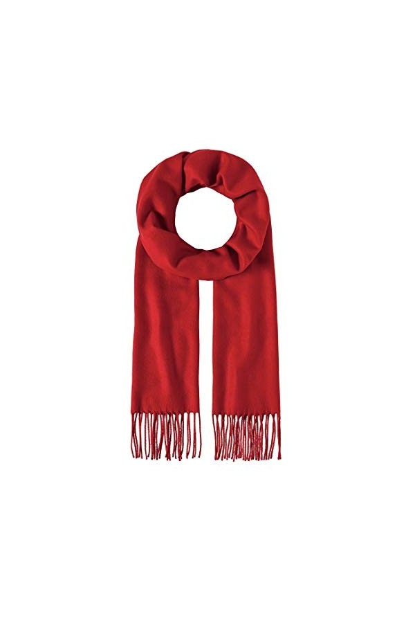 Echarpe Cachemire et Laine - Homme Femme Touché Soyeux Couleur Uni + 30 couleurs Beige 