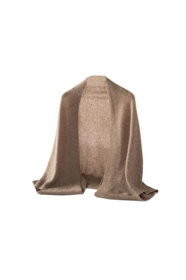 TZUFA Châle en cachemire pour femme, écharpe douce et chaude, à la mode, tricoté, Poncho, printemps, hiver