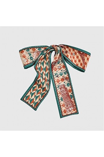 Écharpe pour Femme, écharpe pour Femme, écharpe en Soie, Petite écharpe Longue pour Femme, Petite écharpe Assortie, Sac noué,