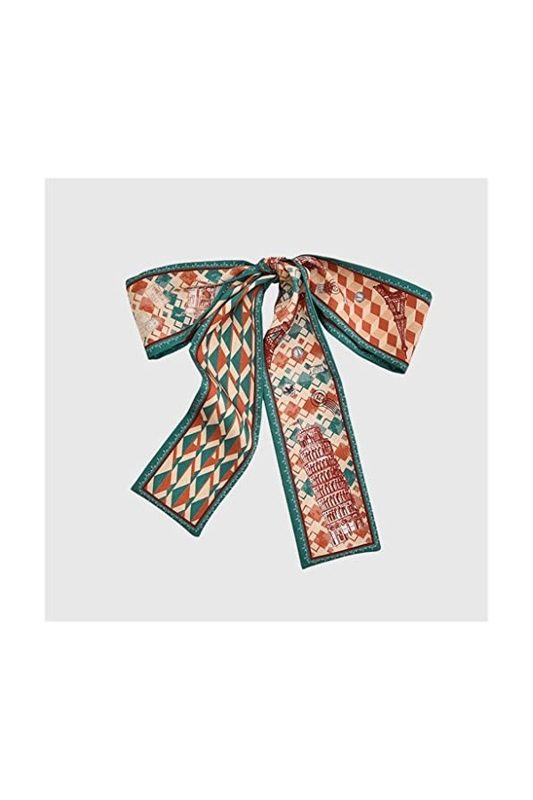 Écharpe pour Femme, écharpe pour Femme, écharpe en Soie, Petite écharpe Longue pour Femme, Petite écharpe Assortie, Sac noué,