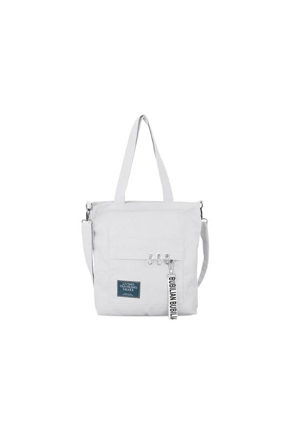 Sozakka Sac Fourre-tout en Velours Côtelé, Tote Bag Femme Chic, Sac Fourre Tout Bandouliere Toile, Sac Cabas Femme Tissu avec
