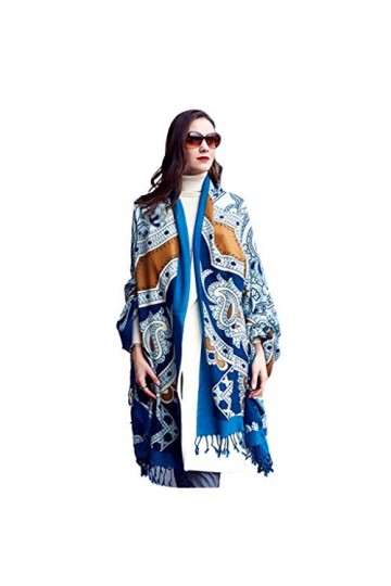 Echarpes Foulards pour Femme Chaude 100% Cachemire dimpression De Mode Châle Surdimensionné Enveloppé Multifonctionnelle, Ca