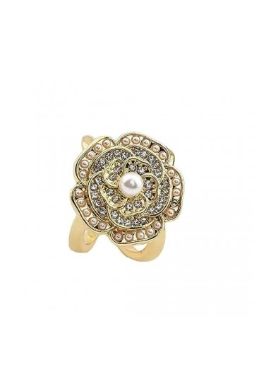 TaLcuS Boucle décharpe multifonctionnelle for Femme Petite écharpe carrée Boucle décharpe Perle Color : D, Size : As Shown