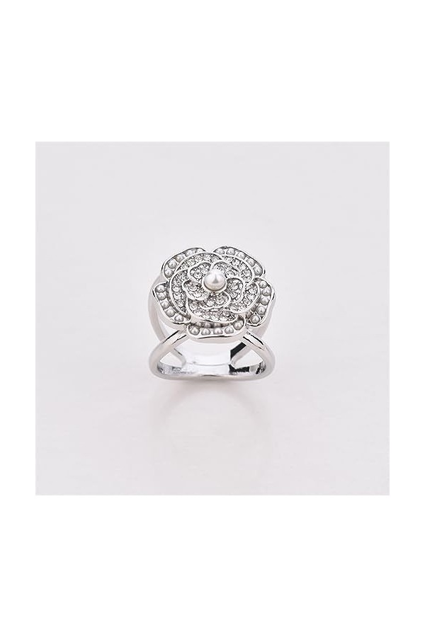 TaLcuS Boucle décharpe multifonctionnelle for Femme Petite écharpe carrée Boucle décharpe Perle Color : D, Size : As Shown