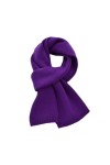 Écharpe en cachemire pour femme - Chaude - Automne et hiver - Doux - Tricot, violet, Adults 152CM
