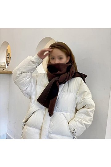 DYXYH Écharpe Polka Dot Femmes Automne et Hiver Tricottes Coréen Épave Écharpe Echarpe Longue Écharpe Douce Color : E, Size 