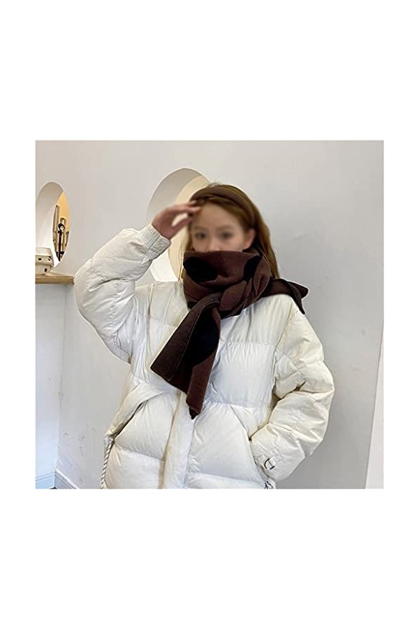 DYXYH Écharpe Polka Dot Femmes Automne et Hiver Tricottes Coréen Épave Écharpe Echarpe Longue Écharpe Douce Color : E, Size 