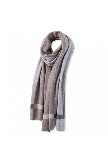 Foulard en Soie, Couverture pour Femmes et Hommes Mode Hiver Chaud Grande écharpe en Cachemire de Couleur Unie Wrap Doux Châl