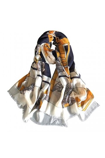 FOLA Cachemire surdimensionné Foulard Mince châles Dames Automne Hiver Foulard Chaud Foulard à Double Usage écharpe châle Co