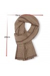 PATPOT Écharpe Châle Ashion Écharpe Pure Laine Épaissir Longue Écharpe Automne Et Hiver Chaud Châle Double Usage Foulard