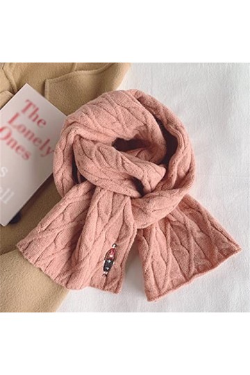 DYXYH Écharpe de châle de Couleur Pure Foulum dautomne et dhiver for Femmes Color : F, Size : One Size 