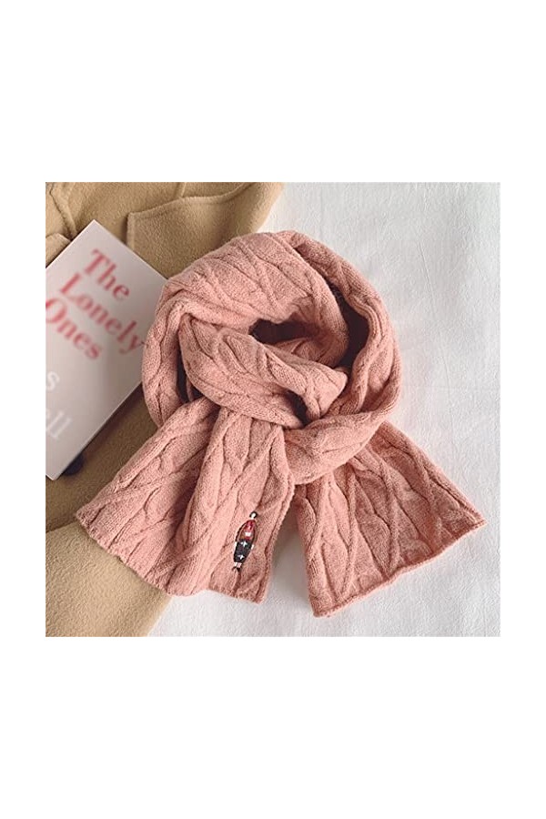 DYXYH Écharpe de châle de Couleur Pure Foulum dautomne et dhiver for Femmes Color : F, Size : One Size 