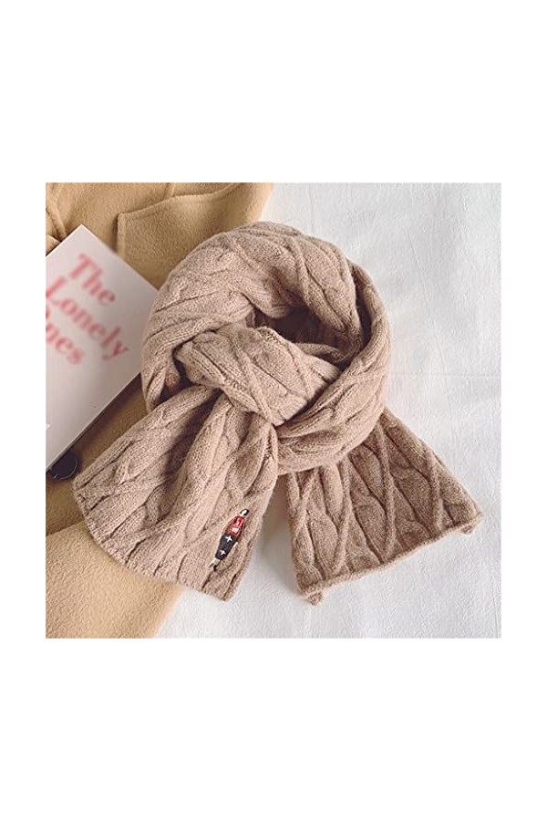 DYXYH Écharpe de châle de Couleur Pure Foulum dautomne et dhiver for Femmes Color : F, Size : One Size 