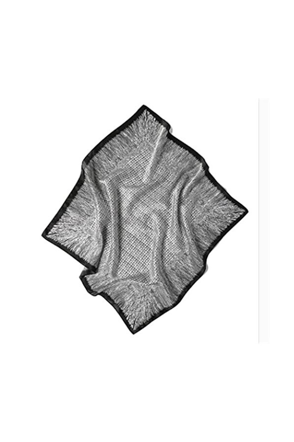 Foulard en Soie pour Hommes Petit Foulard Carré avec Costume Col de Chemise Foulard Automne et Hiver Foulard Couleur : D, Ta