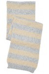 GANT O. Shimmer Striped Scarf Echarpe, Argent Silver 101 , Taille Unique Femme