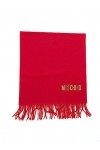 MOSCHINO Foulards pour femme Rouge, Rouge, taille unique