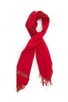 MOSCHINO Foulards pour femme Rouge, Rouge, taille unique