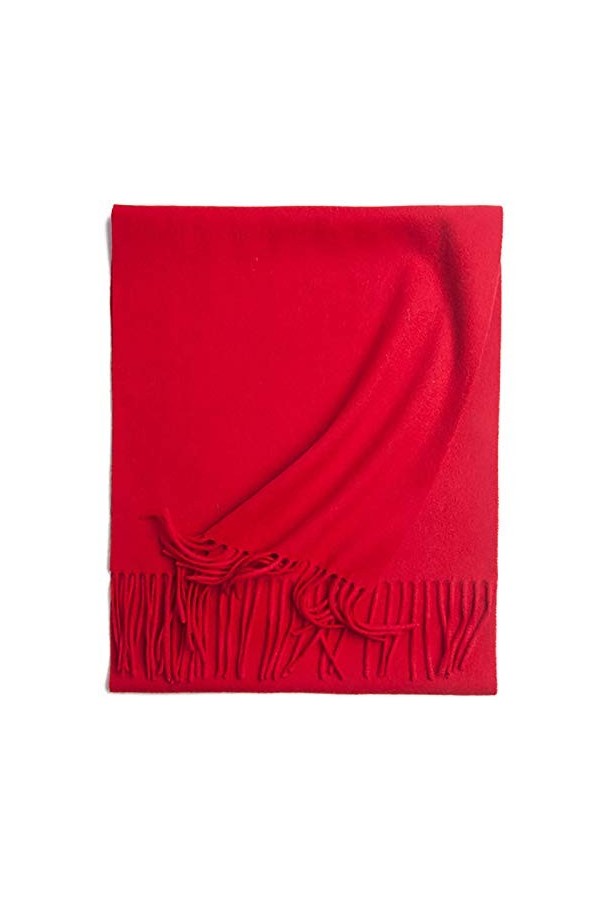 Écharpe de Couverture Chaude Châle Écharpe de Couleur Unie pour Femmes Écharpe Chaude Écharpe Chaude Plaine Écharpe Convient 