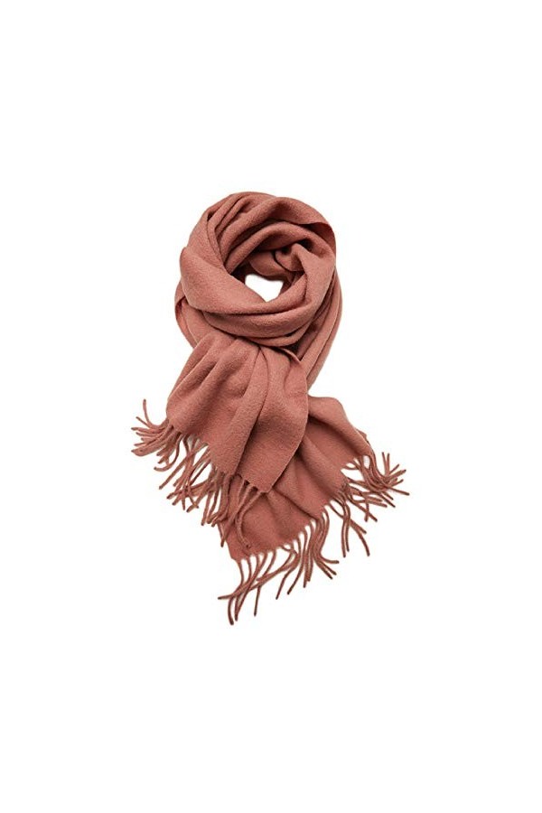 Écharpe de Couverture Chaude Châle Écharpe de Couleur Unie pour Femmes Écharpe Chaude Écharpe Chaude Plaine Écharpe Convient 