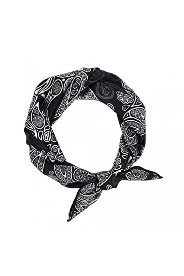 Écharpe pour Femme, écharpe pour Femme Printemps et Automne Hip-hop européen et américain à la Mode pour Homme Petit Foulard 