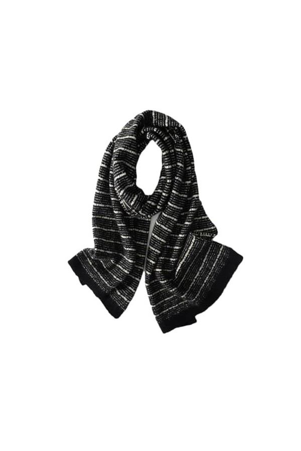 Écharpe tricotée en cachemire pour femme - 190 x 35 cm - Solide - Décontractée - Douce et chaude - Pour lautomne et lhiver,