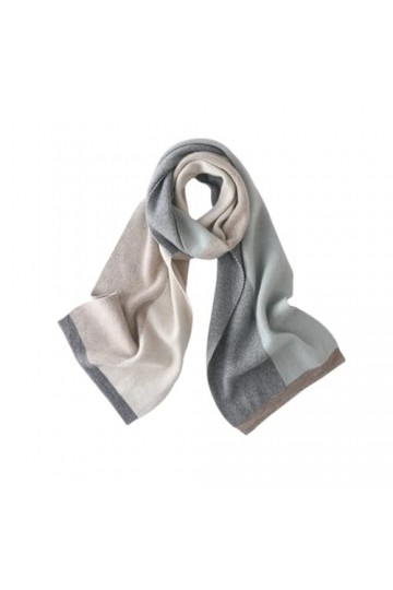 Écharpe tricotée douce et chaude en cachemire pour femme - Printemps, automne et hiver - 180 x 32 cm, EN8, taille unique