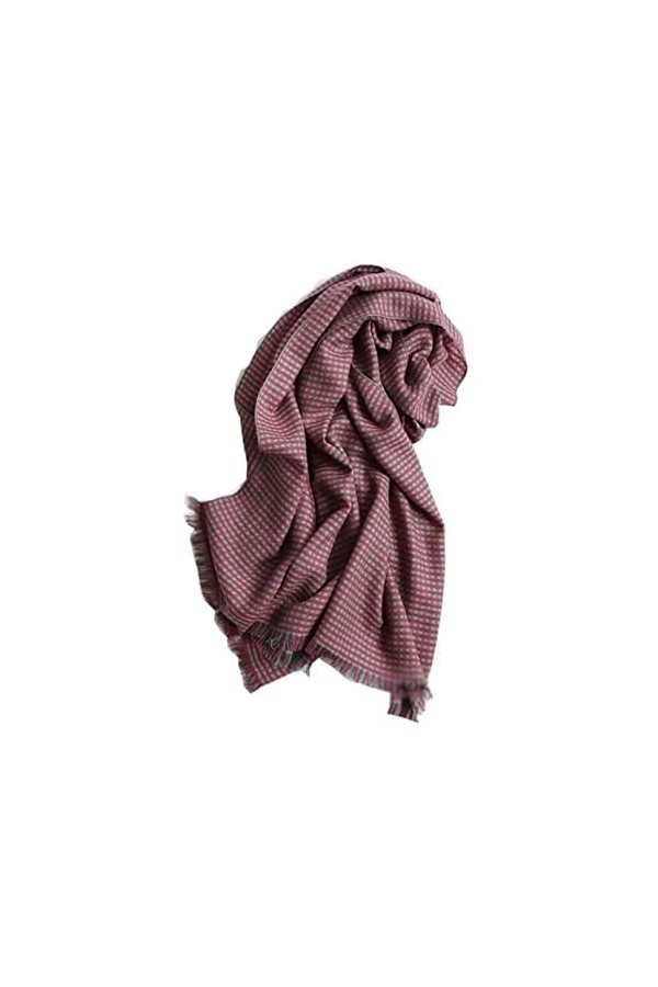 RILOOP Écharpe Châle Mode Écharpe De Noël Doux Luxueux Cachemire Sensation Hiver Chaud Écharpe À Carreaux Écharpes Wraps