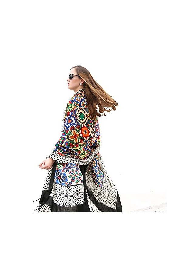 écharpe chale national vent chale mode chaud longues écharpes-A One Size