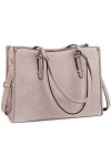 NUBILY Sac Cabas Femmes Sac a Main PU Cuir Sac de Cours Grand Sac Ordinateur Portable 15.6 Pouces pour Les Cours Sac Epaule S