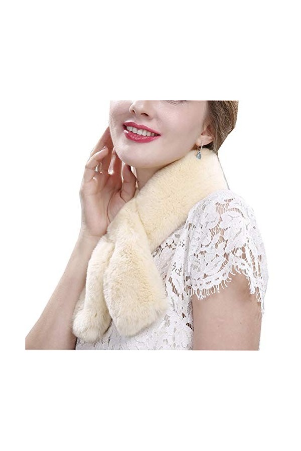 Femmes Wrap Col Dames Hiver Cou Écharpe Bavoir Moelleux Dames Épaissir Chaud Croix Écharpe Doux Chaud Color : Black, Size : 