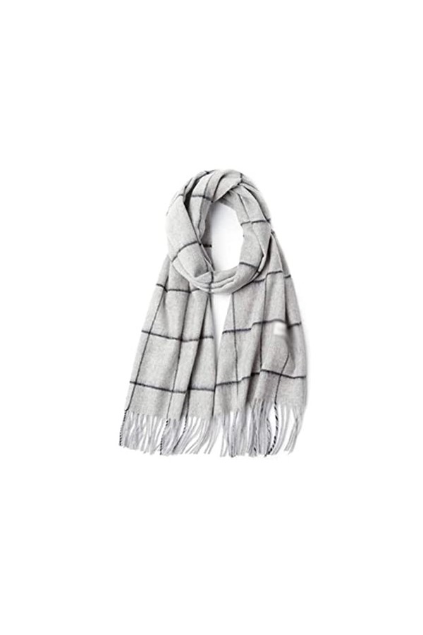 Écharpe Cadeau Foulards pour Temps Froid Arrivée Classique Écharpe À Carreaux dhiver Gland Écharpe Douce Et Chaude Foulard 
