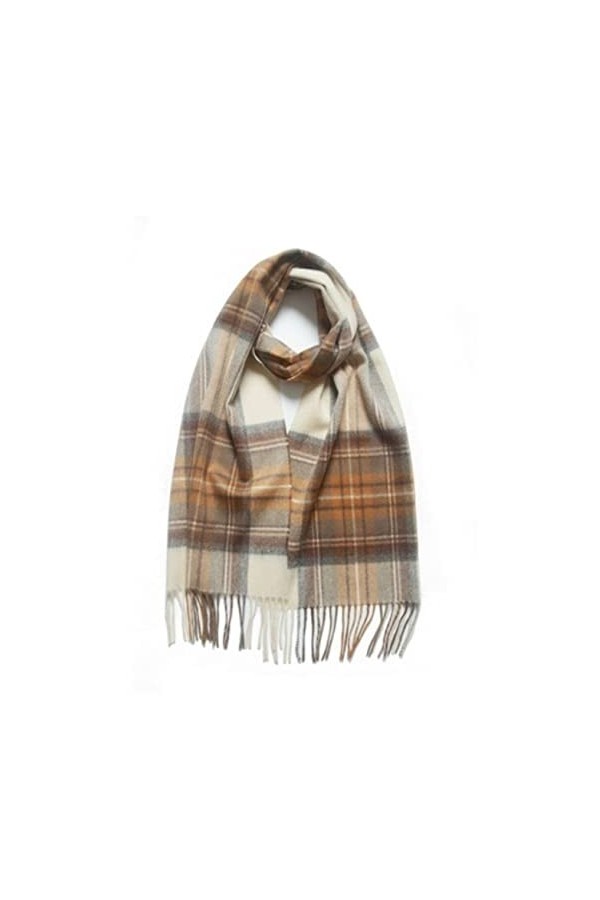 Tograt Foulard Écharpe Écharpes pour Temps Froid Écharpe en Cachemire Écharpe Épaisse À Carreaux dautomne Et dhiver Écharpe