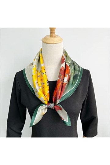 WYBFZTT-188 Écharpe en soie de mûrier de style coréen de style coréen Color : A, Size : One size 