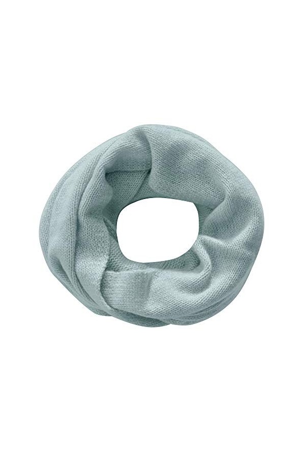 LES POULETTES - Echarpe Tube 100% Cachemire 4 Fils Volume Colors - Vert