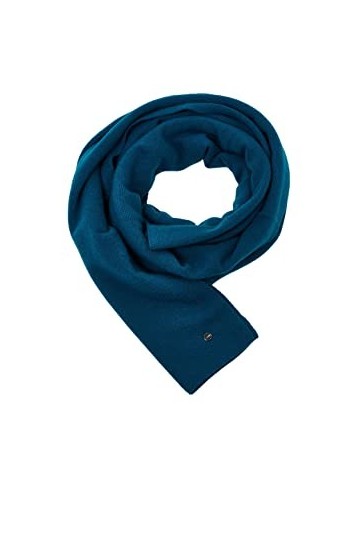 ESPRIT 102EA1Q335 Écharpe Mode, 455/Teal Blue, Taille Unique Femme