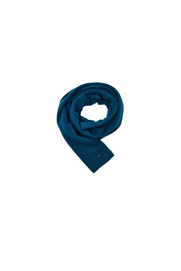 ESPRIT 102EA1Q335 Écharpe Mode, 455/Teal Blue, Taille Unique Femme